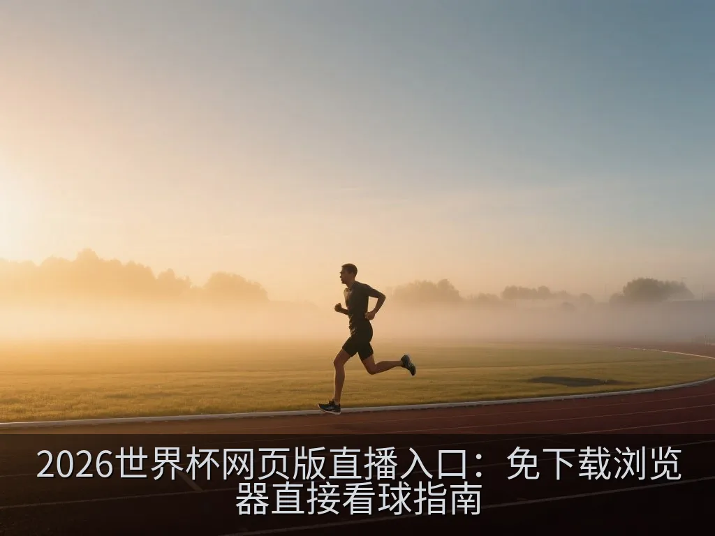 2026世界杯网页版直播入口：免下载浏览器直接看球指南